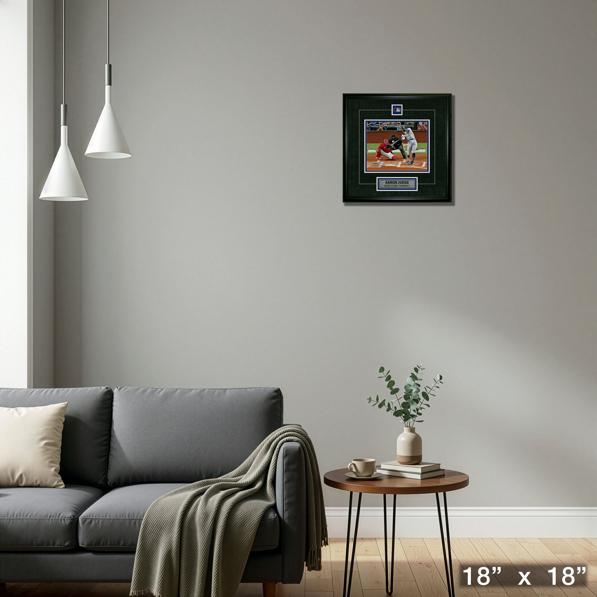 Aaron Judge Framed Pin & Plate Yankees - www.Shopthatapp.com #