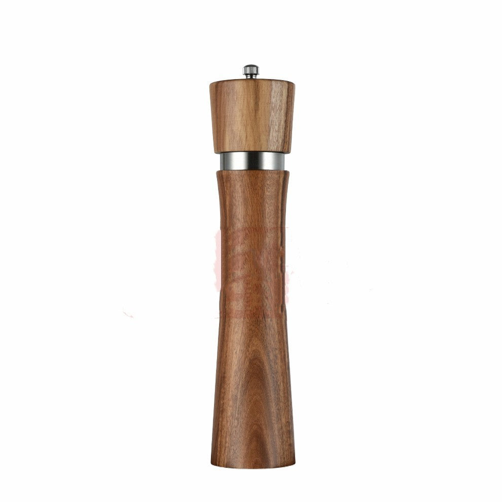 Acacia Wood Ceramic Core Manual Pepper Grinder - www.Shopthatapp.com