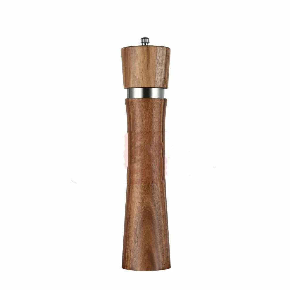 Acacia Wood Ceramic Core Manual Pepper Grinder - www.Shopthatapp.com