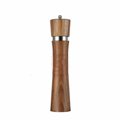 Acacia Wood Ceramic Core Manual Pepper Grinder - www.Shopthatapp.com