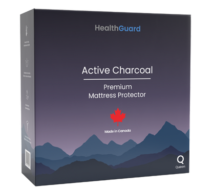 Active Charcoal Mattress Protector - Www.Shopthatapp.com