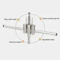 Adjustable Decorative False Ceiling Hole Cutter - www.Shopthatapp.com #