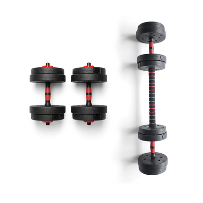 Adjustable Dumbbell Set (Barbell and Dumbbells) - www.Shopthatapp.com #