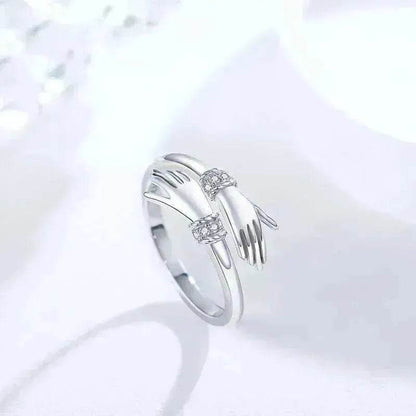 Adjustable Inspire Hand Open Ring - www.Shopthatapp.com