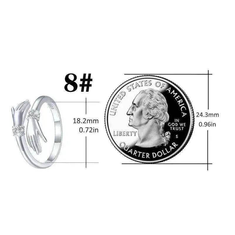 Adjustable Inspire Hand Open Ring - www.Shopthatapp.com