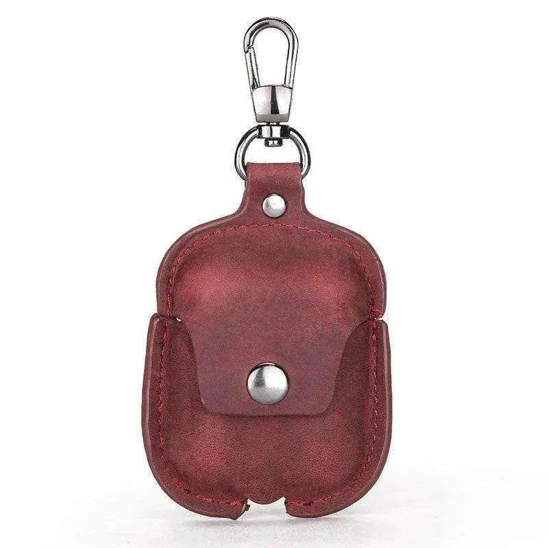 AirPods Leather Covers + Keychain Hook! - www.Shopthatapp.com