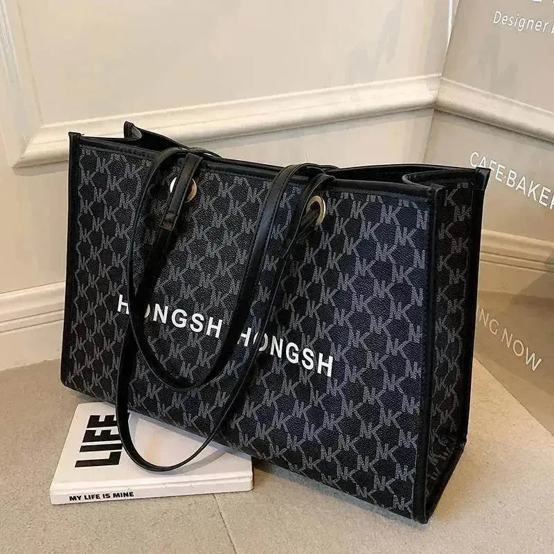 All-matching Advanced Texture Class Commuter Tote - www.Shopthatapp.com