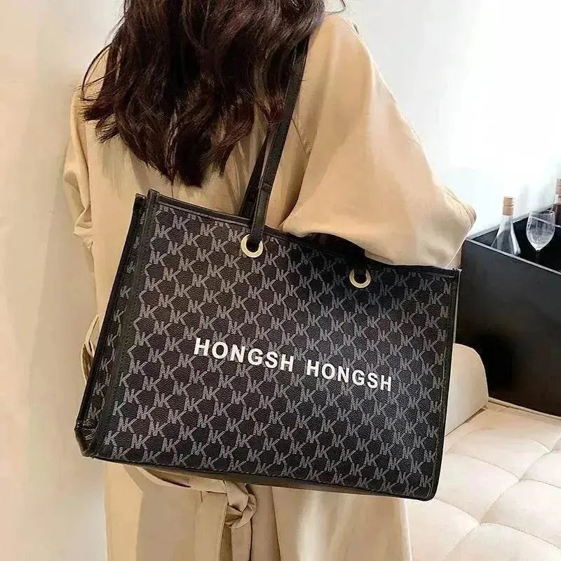 All-matching Advanced Texture Class Commuter Tote - www.Shopthatapp.com