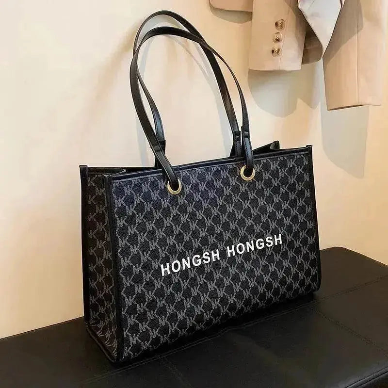 All-matching Advanced Texture Class Commuter Tote - www.Shopthatapp.com