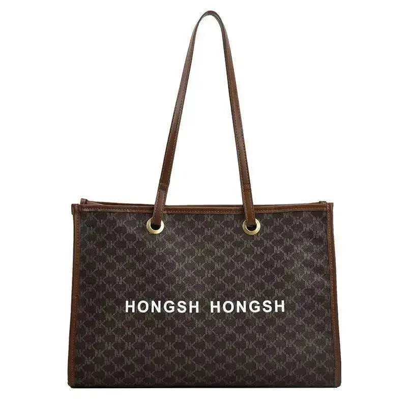 All-matching Advanced Texture Class Commuter Tote - www.Shopthatapp.com