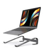 Alum. Portable Laptop Stand: Ventilated, Ergo Holder - www.Shopthatapp.com