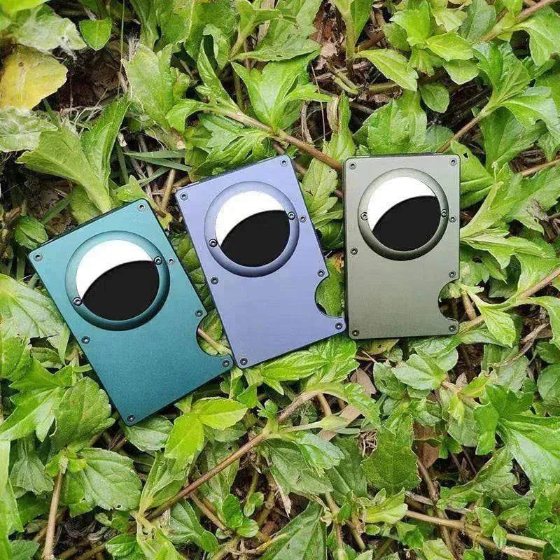 Aluminum Alloy Metal fashionable Cards wallet - www.Shopthatapp.com