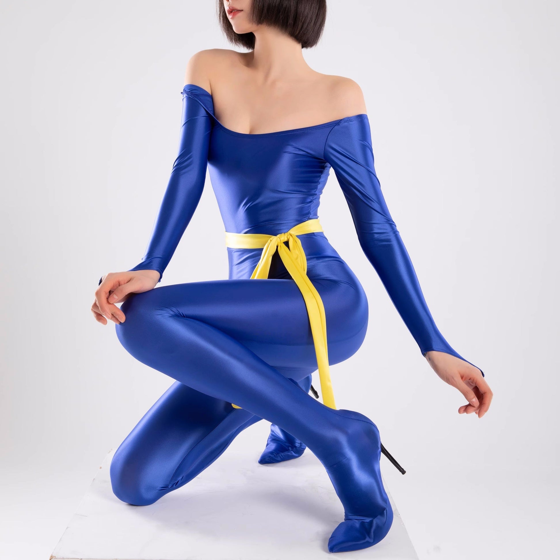 Cat's Eye Cosplay Costume Spandex Full Bodysuit Zentai - www.Shopthatapp.com