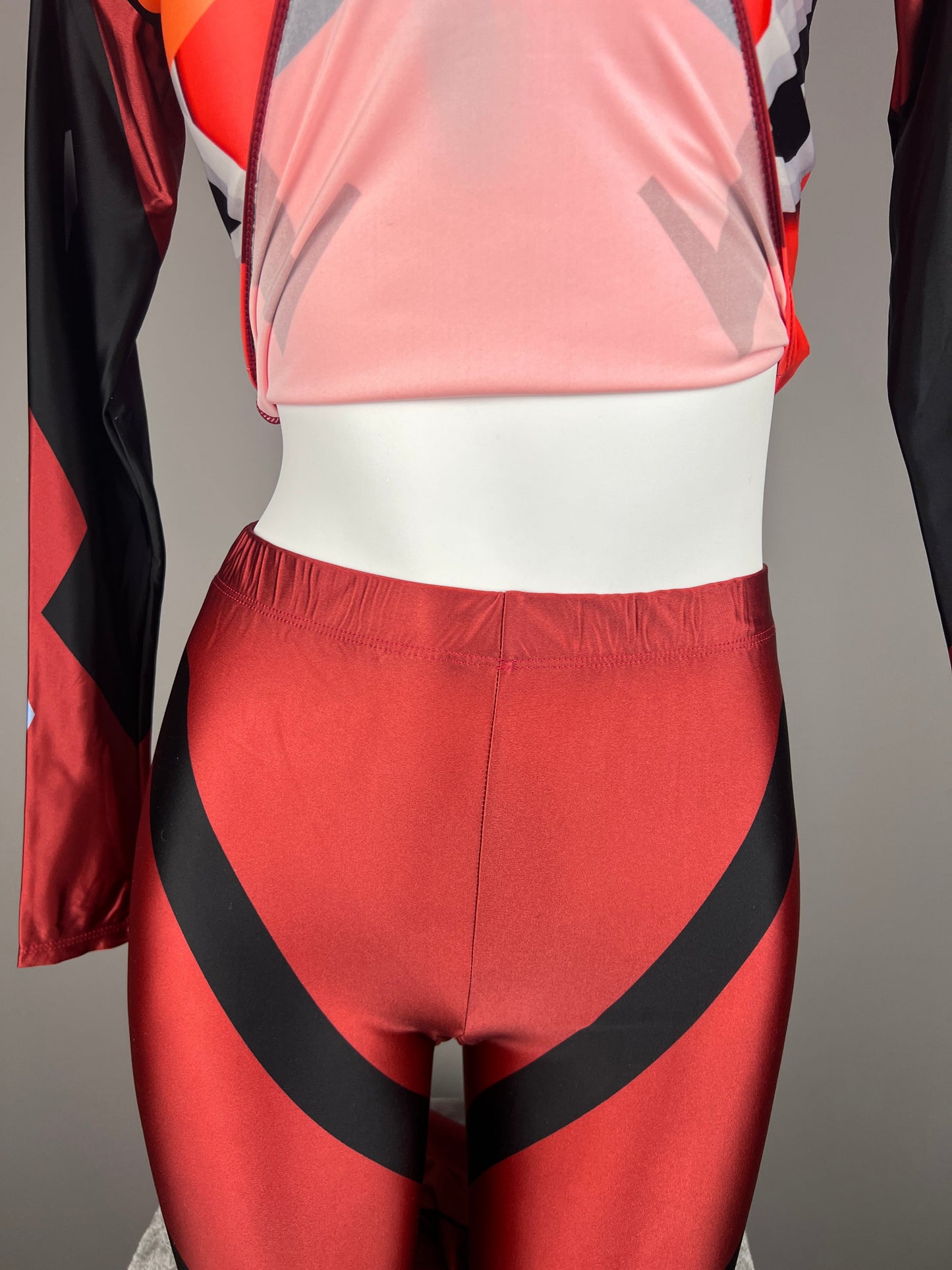 Anime Style Spandex Cosplay Open Crotch Bodysuit Costume Plug Suit - www.Shopthatapp.com
