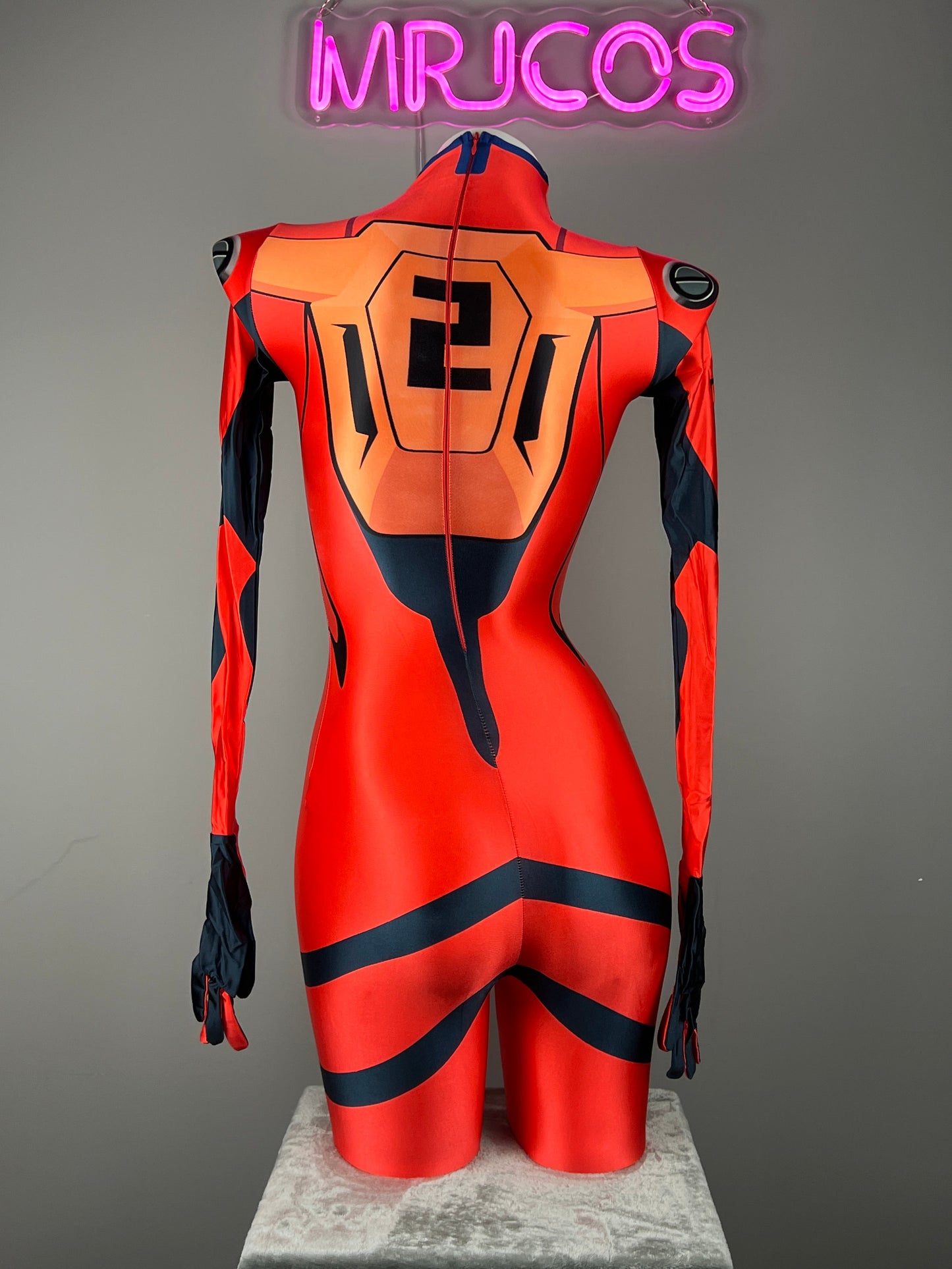 Anime Style Spandex Cosplay Plug Suit Halloween Costume Zentai - www.Shopthatapp.com