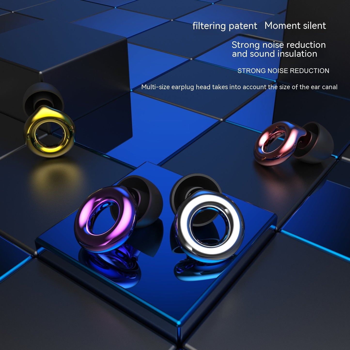 Anti-noise Mute Sleep Anti-noise Earplugs - www.Shopthatapp.com