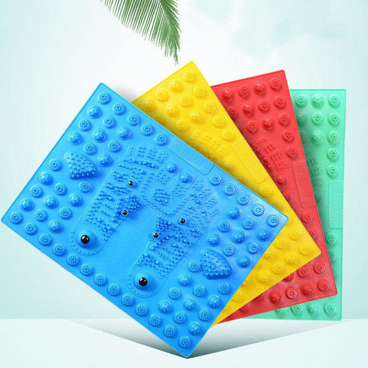 Anti-slip Bath Mat Foot Massage Cushions Magnetic Therapy Fitness Foot Mat - www.Shopthatapp.com #