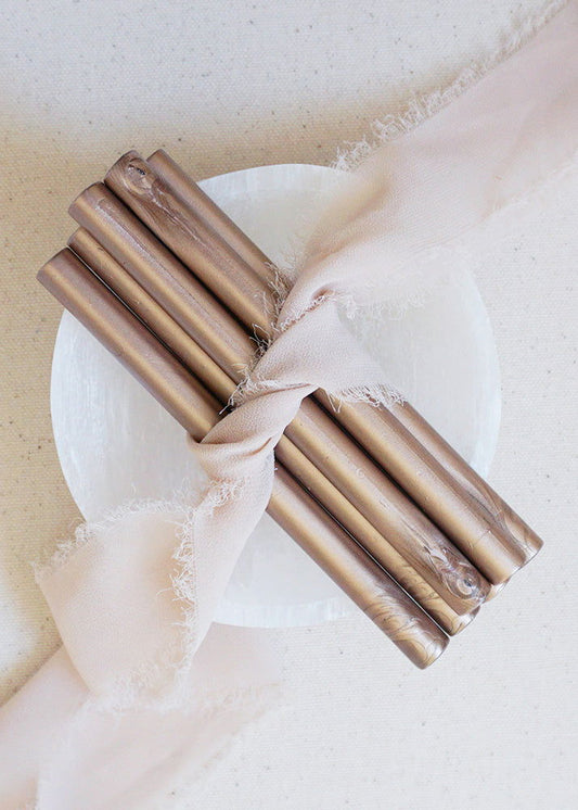 Antique Gold sealing wax sticks - Www.Shopthatapp.com