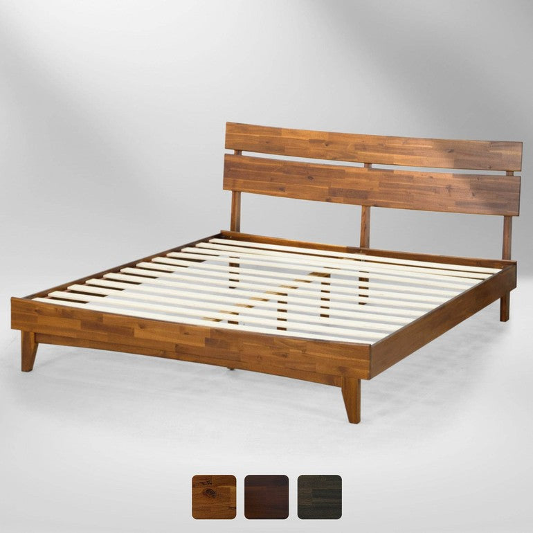 Aurora Solid Wood Bed Frame - www.Shopthatapp.com