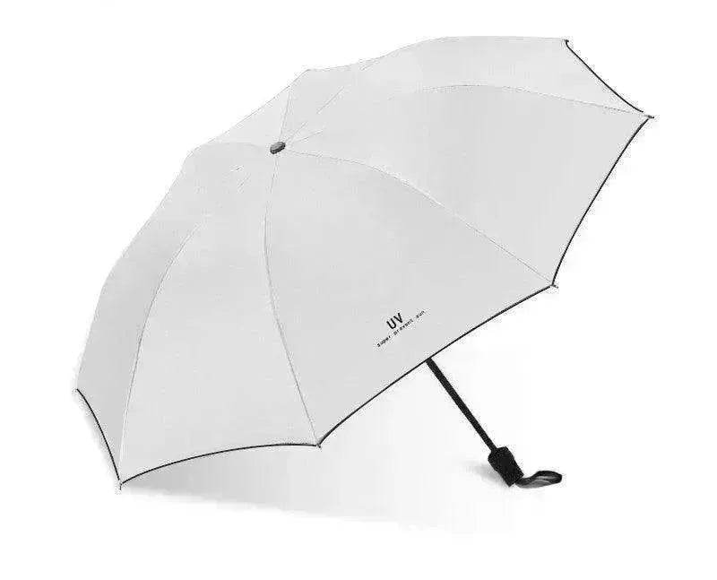 Automatic Lady's Rain & Sun Folding Umbrella - www.Shopthatapp.com
