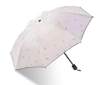 Automatic Lady's Rain & Sun Folding Umbrella - www.Shopthatapp.com