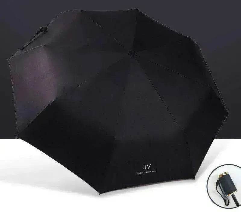 Automatic Lady's Rain & Sun Folding Umbrella - www.Shopthatapp.com