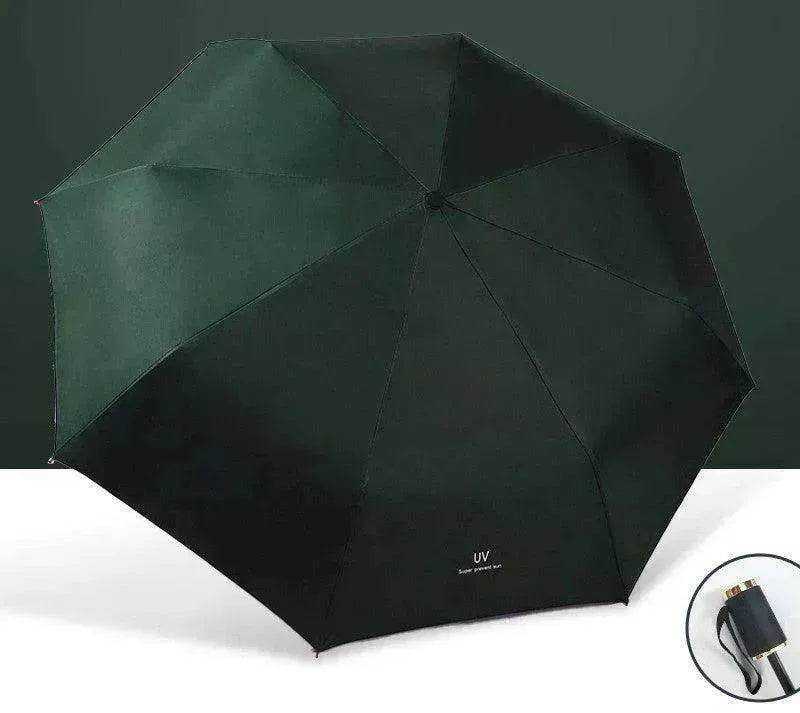 Automatic Lady's Rain & Sun Folding Umbrella - www.Shopthatapp.com