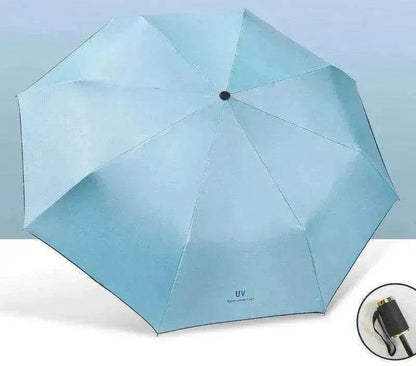 Automatic Lady's Rain & Sun Folding Umbrella - www.Shopthatapp.com