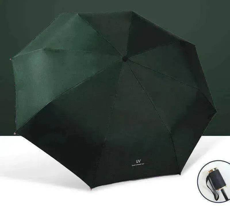 Automatic Lady's Rain & Sun Folding Umbrella - www.Shopthatapp.com