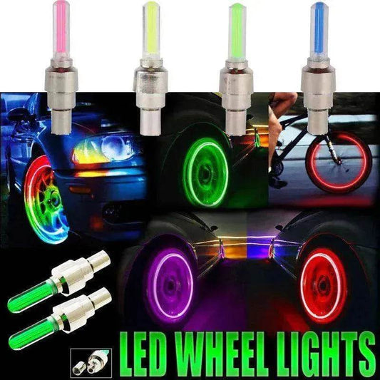 Automobile Tire Lights Valve Valve Lights Wheel Lights - www.Shopthatapp.com