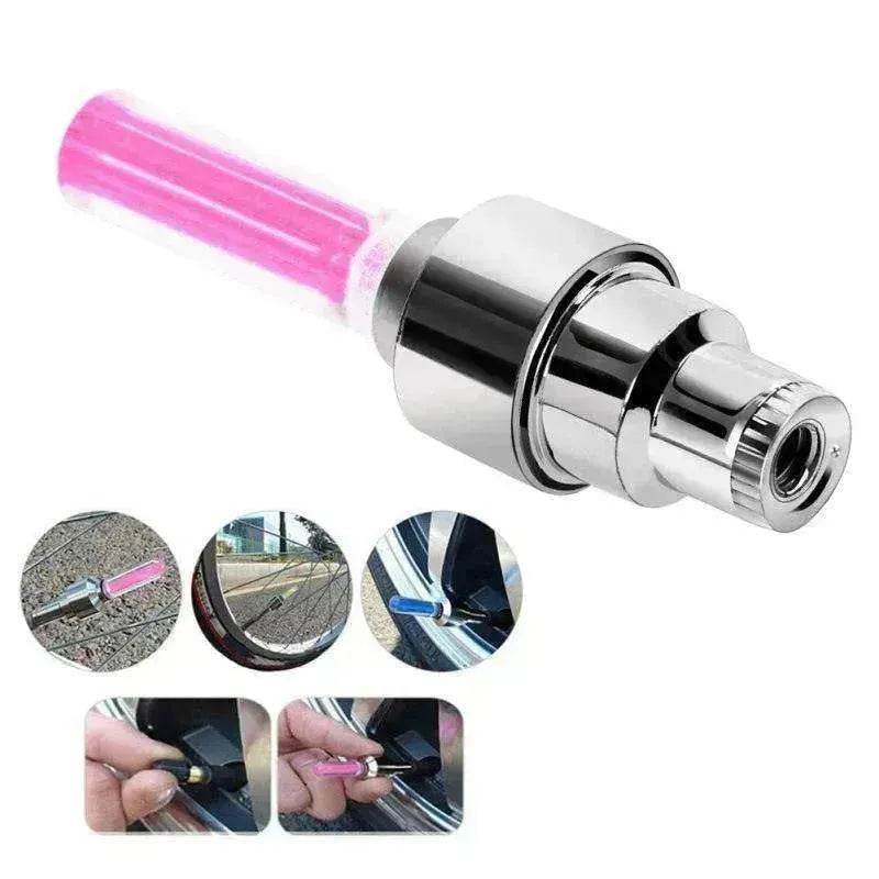 Automobile Tire Lights Valve Valve Lights Wheel Lights - www.Shopthatapp.com