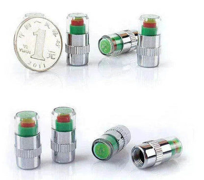 Automobile stylish and colorful Tire Pressure Warning Cap - www.Shopthatapp.com