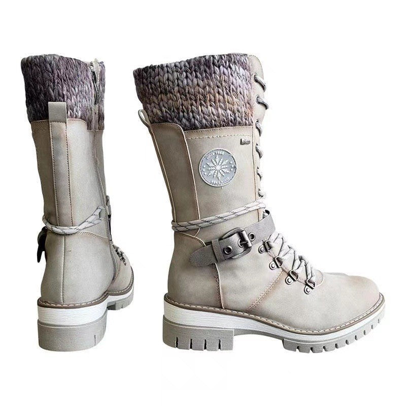 Autumn And Winter New Women's Riding Boots European And American Snow Boots - www.Shopthatapp.com