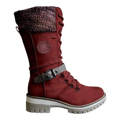 Autumn And Winter New Women's Riding Boots European And American Snow Boots - www.Shopthatapp.com