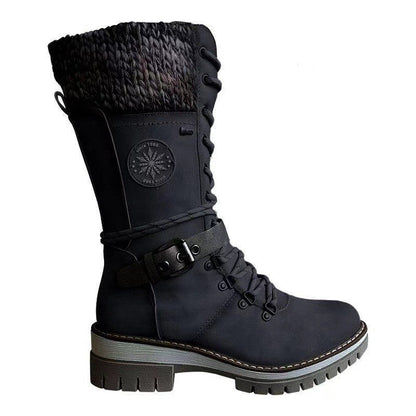 Autumn And Winter New Women's Riding Boots European And American Snow Boots - www.Shopthatapp.com