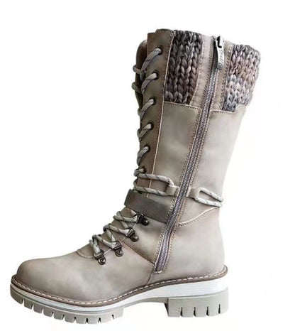 Autumn And Winter New Women's Riding Boots European And American Snow Boots - www.Shopthatapp.com