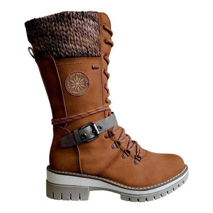 Autumn And Winter New Women's Riding Boots European And American Snow Boots - www.Shopthatapp.com