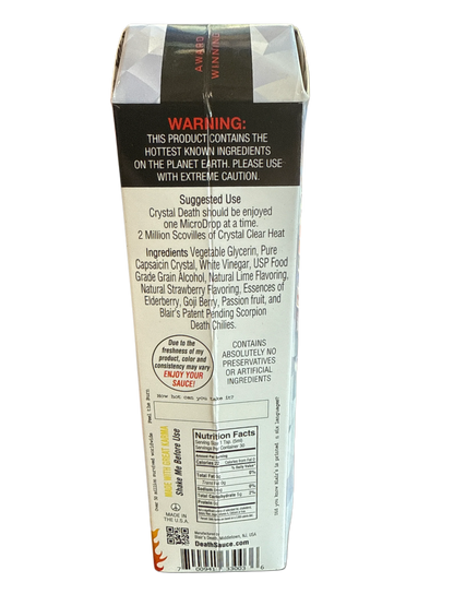 Blairs Crystal Death Sauce 150ML - U.S Edition - www.Shopthatapp.com