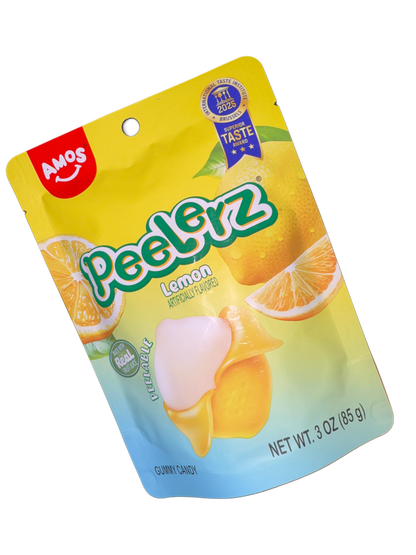 Amos Peelerz Gummy Lemon 85G - U.S Edition - www.Shopthatapp.com