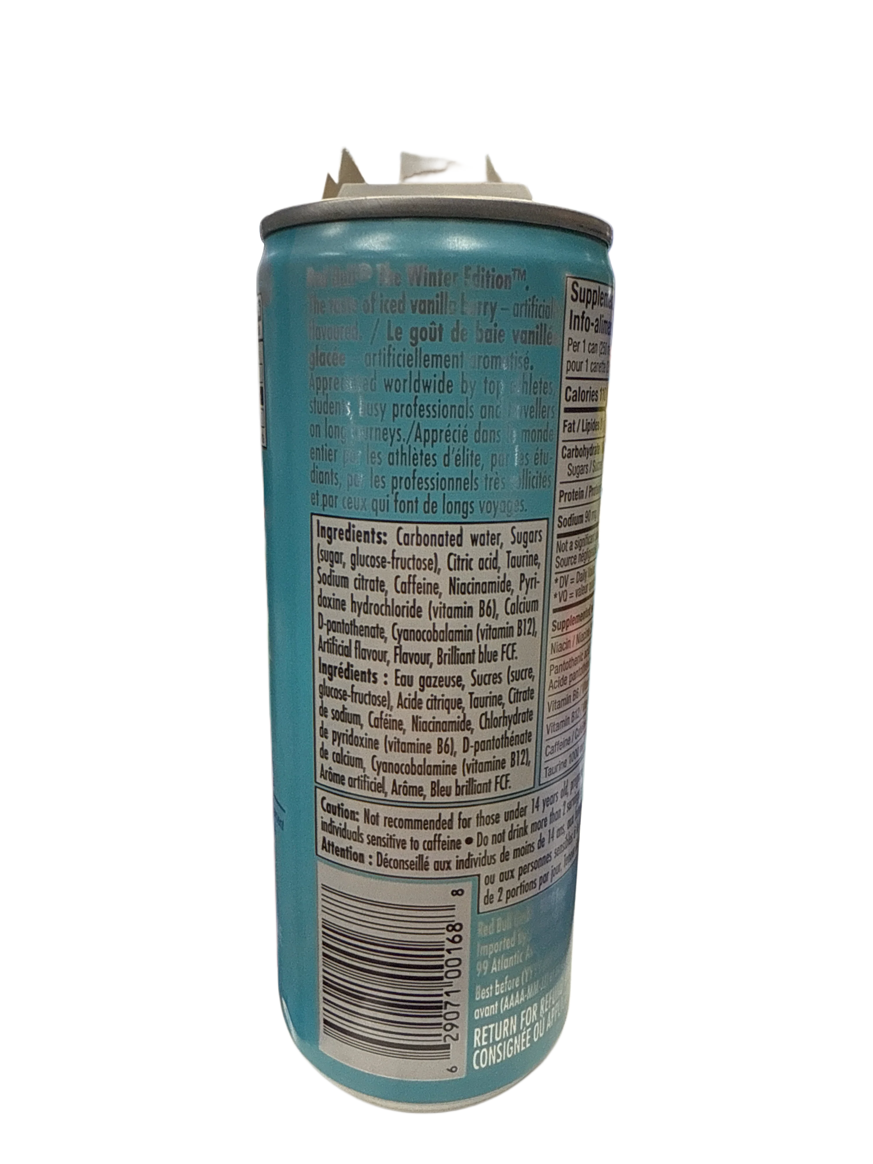Red Bull Winter Edition Iced Vanilla Berry 250ML - Canadian Edition - www.Shopthatapp.com
