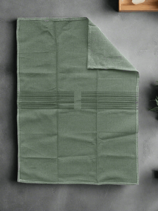 Waffle Green Sure Grip Kitchen Towel - www.Shopthatapp.com