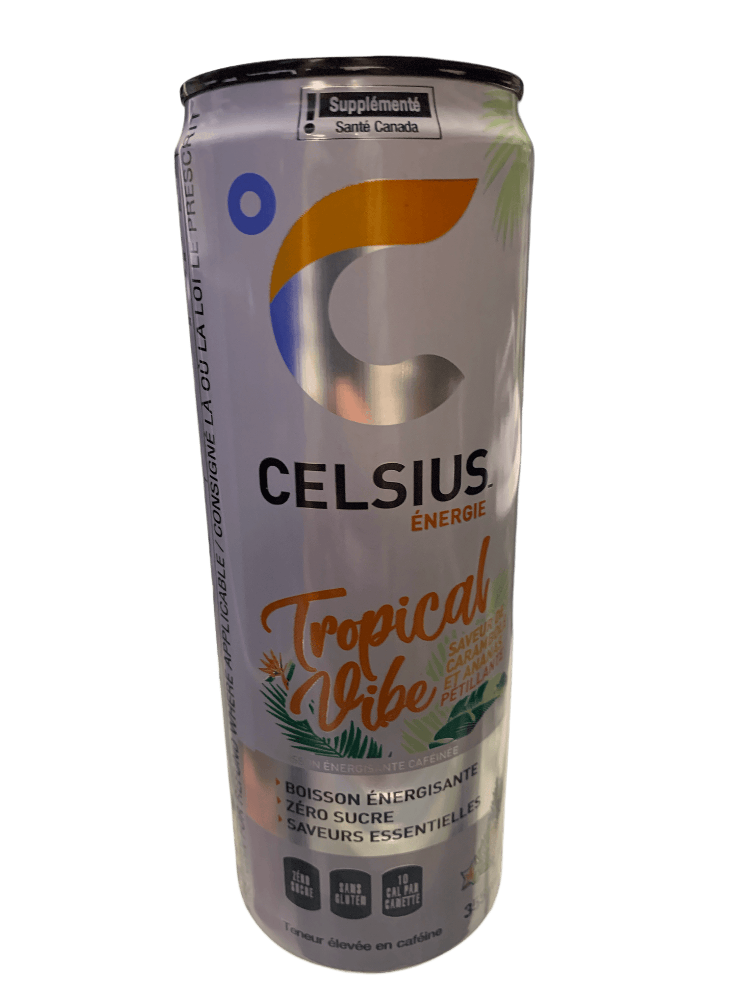 Celsius Tropical Vibe Zero Sugar Energy Drink 355ML - Canadian Edition - www.Shopthatapp.com