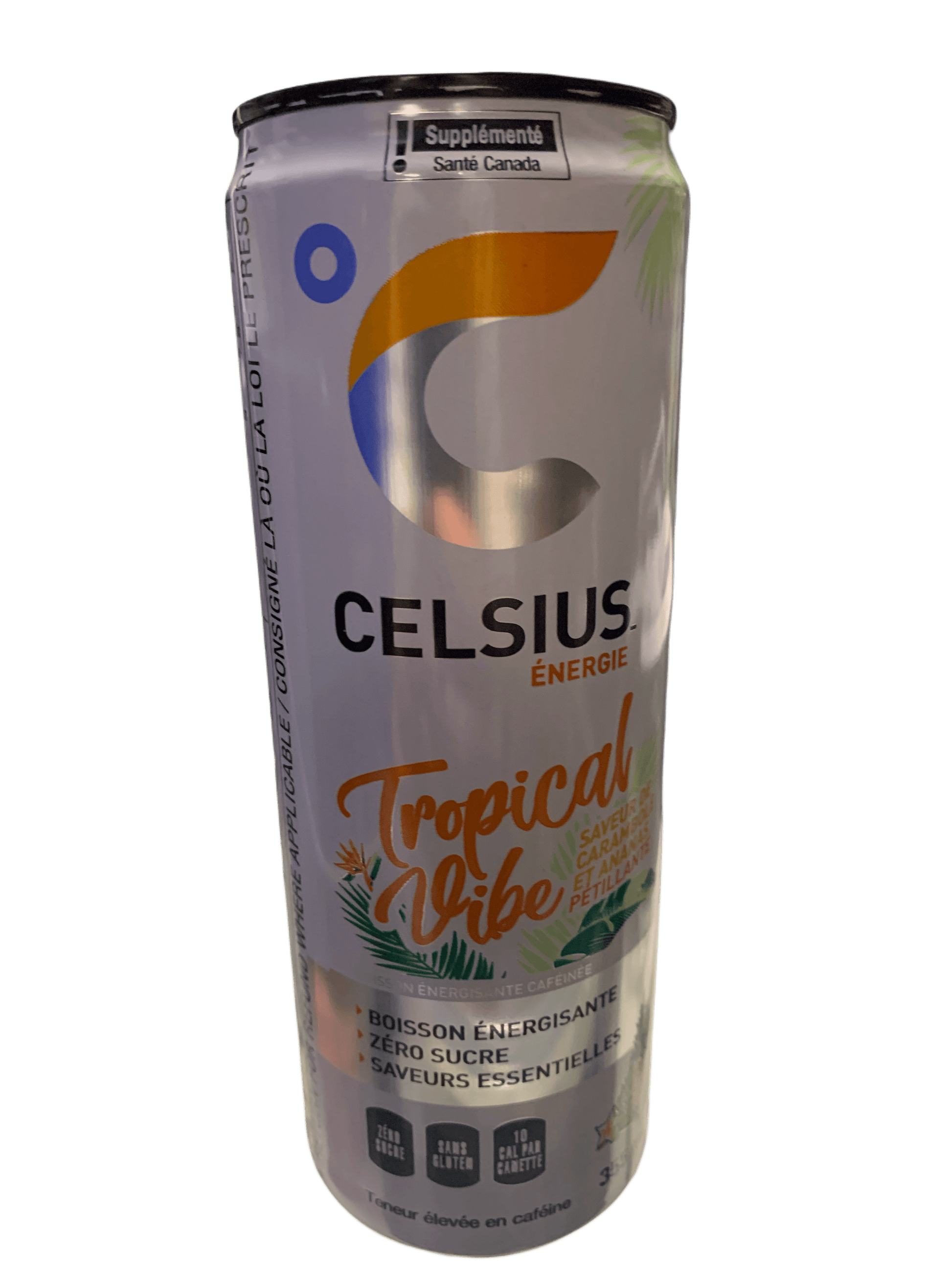 Celsius Tropical Vibe Zero Sugar Energy Drink 355ML - Canadian Edition - www.Shopthatapp.com
