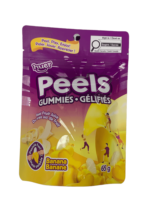 Huer Peel Gummies Banana 65G - Canadian Edition - www.Shopthatapp.com