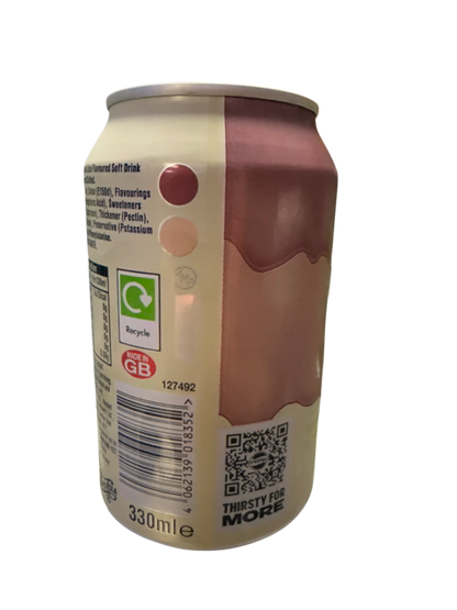 Pepsi Zero Cream Soda Flavoured Can 355ML - U.K Edition - www.Shopthatapp.com