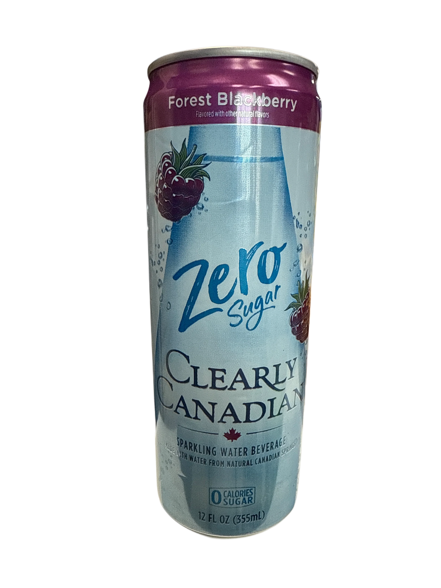 Clearly Canadian Zero Sugar Forest Blackberry Flavour 355ML - Canadian Edition - www.Shopthatapp.com