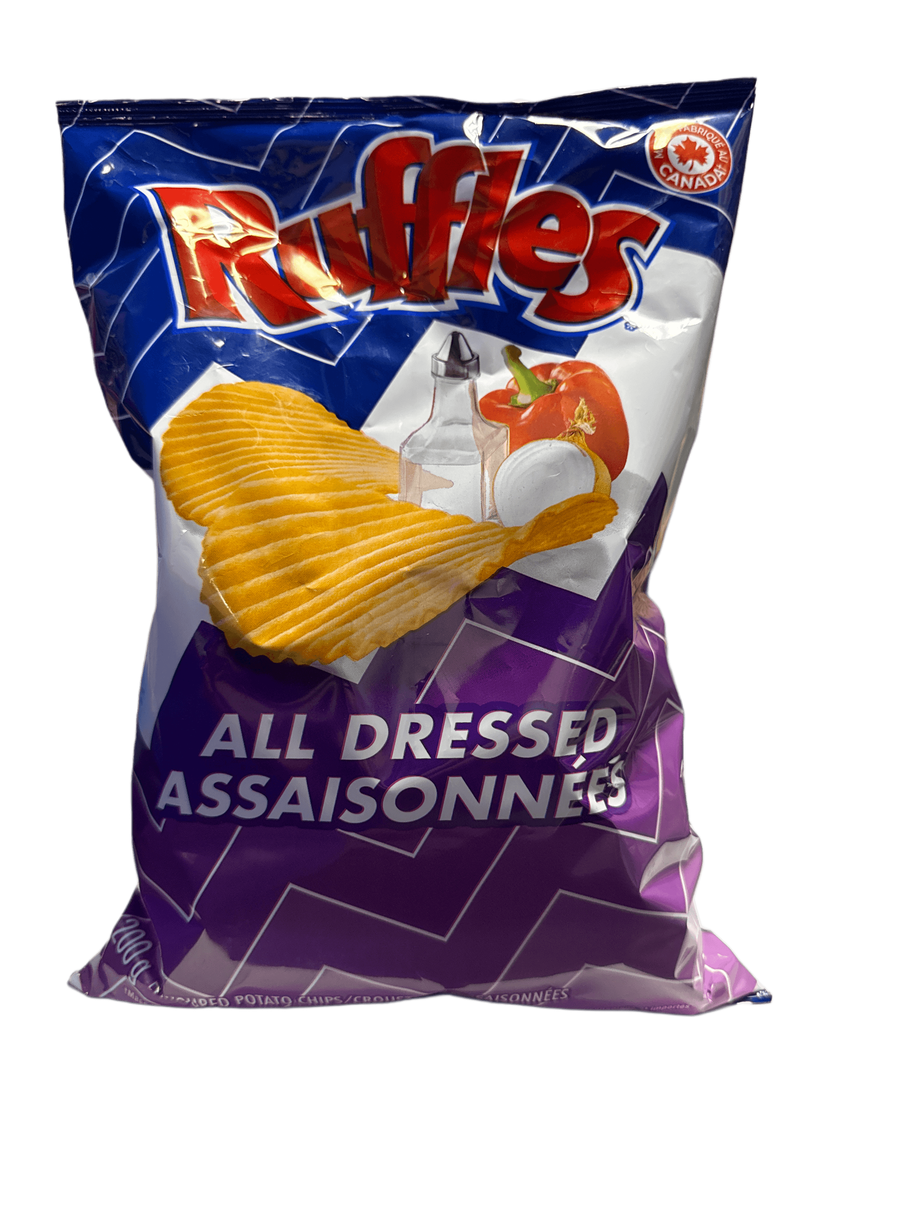 Ruffles All Dressed Chips 200G - Canadian Edition - www.Shopthatapp.com