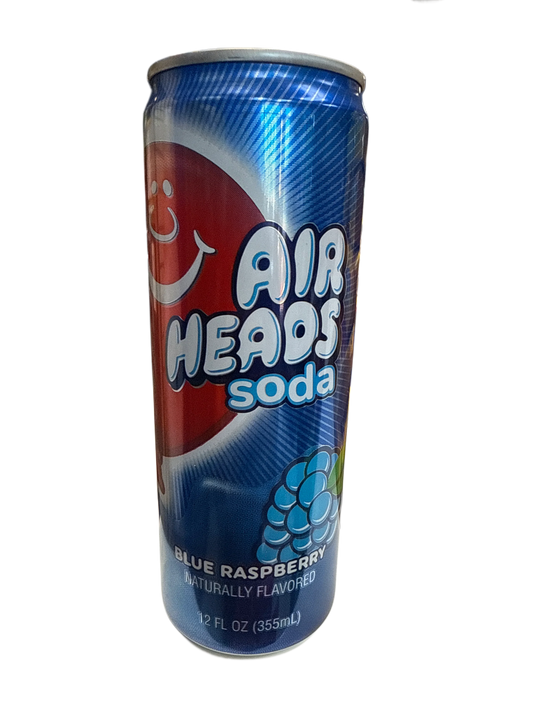 Air Heads Soda Blue Raspberry Flavour 355ML - U.S Edition - www.Shopthatapp.com