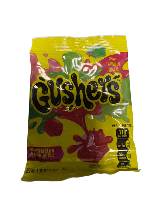 Fruit Gushers Watermelon And Sour Apple 120G - U.S Edition - www.Shopthatapp.com