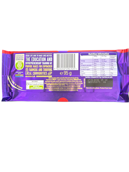 Cadbury Dairy Milk Biscoff 95G - U.K Edition - www.Shopthatapp.com